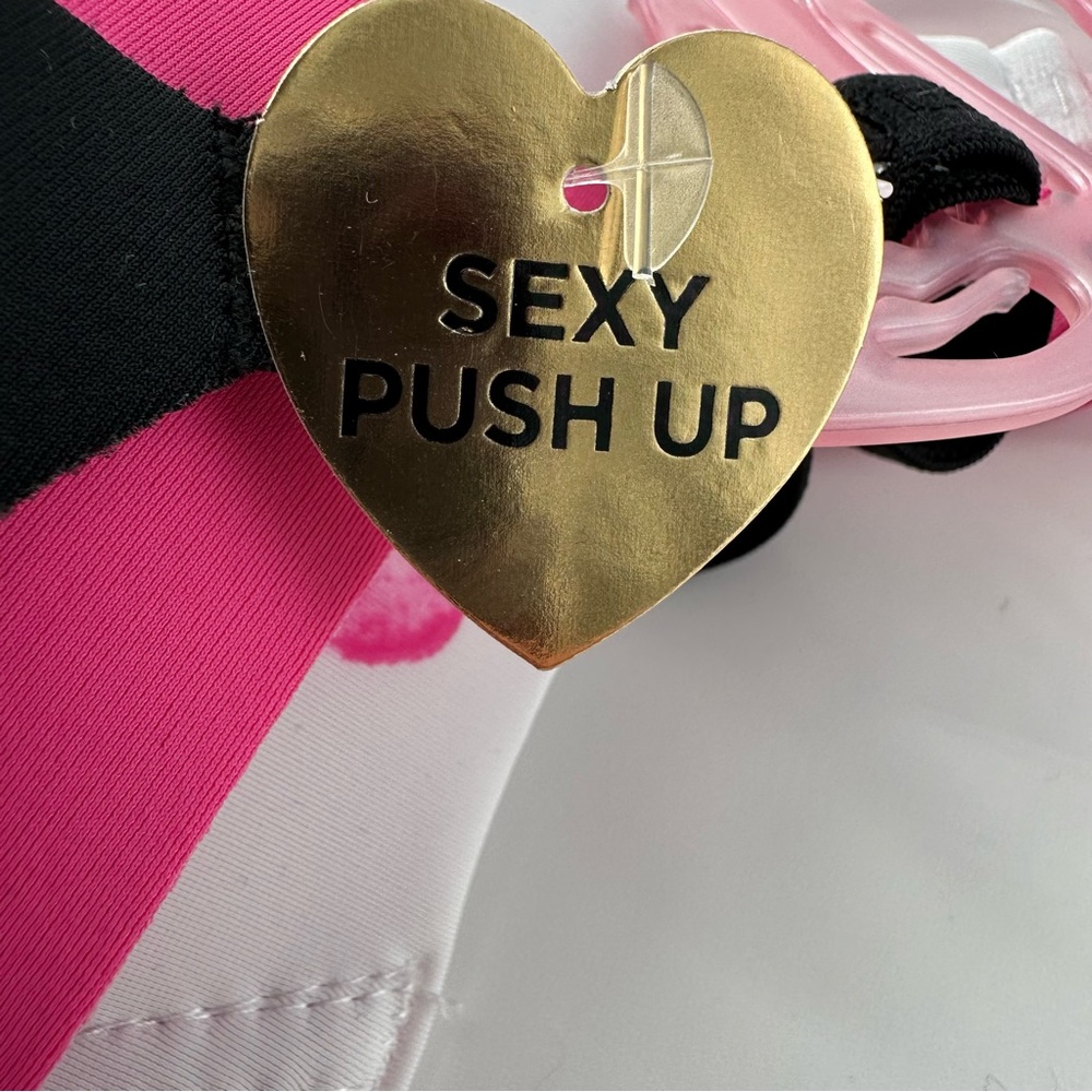 NWT Juicy Couture Sexy Push Up 3 Bra Set Valentine’s Day Coquette Feminine 38C - Picture 6 of 9